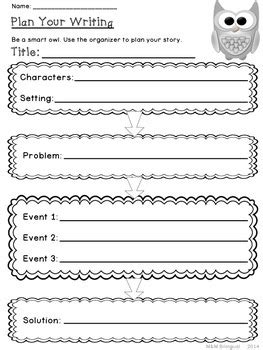 Prewriting Graphic Organizers by MM Bilingual | TPT