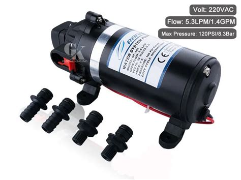 Aliexpress Buy Psi Self Priming Water Pump V High Pressure