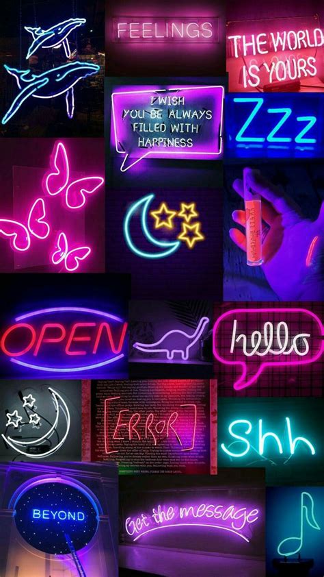 Neon Aesthetic Wallpapers · 260 Backgrounds 💡🌈 💫