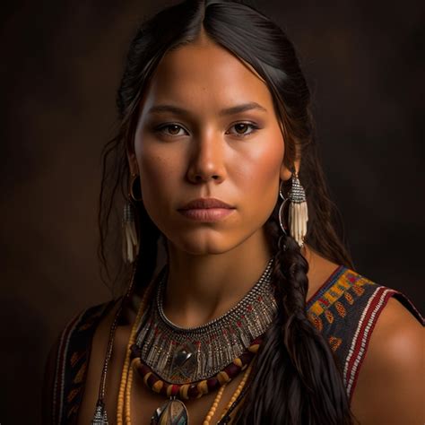 Female Native American Hair