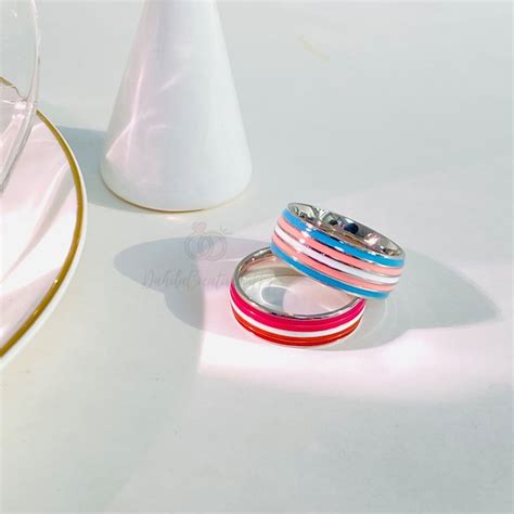 Pride Rings Lesbian Etsy
