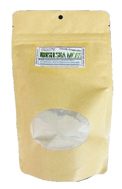 Oman's Irish Sea Moss Powder | omanshealth-copy