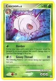 Amazon Pokemon Cascoon 44 Diamond Pearl Reverse Holofoil