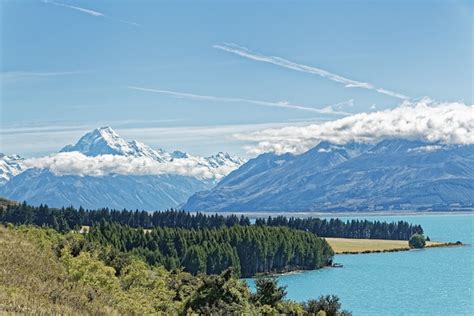 New Zealand Lake Pukaki Aoraki - Free photo on Pixabay