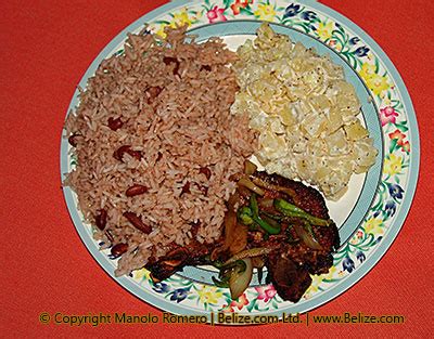 Belize Cuisine | The Famous Belize Rice and Beans and Other Favorites