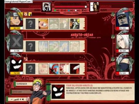 Naruto-Arena Teams With Deidara - YouTube