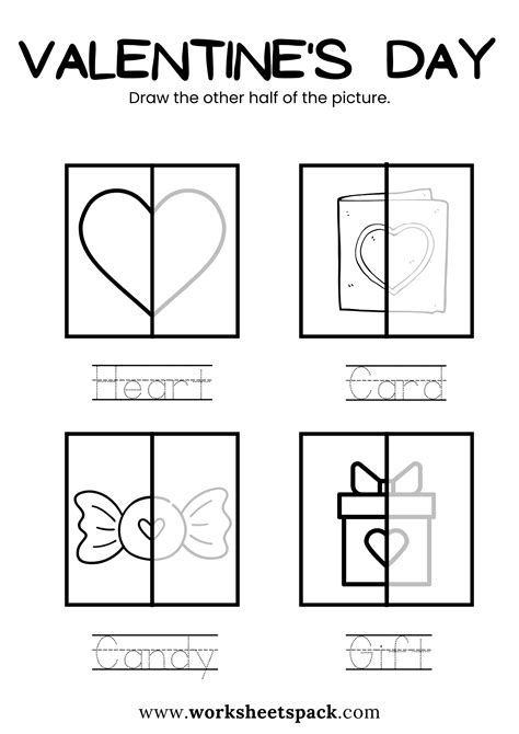 35 Free Valentines Day Worksheets Worksheetspack