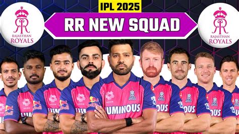 Ipl Rajasthan Royals Squad I Rr Team Players List I Rr