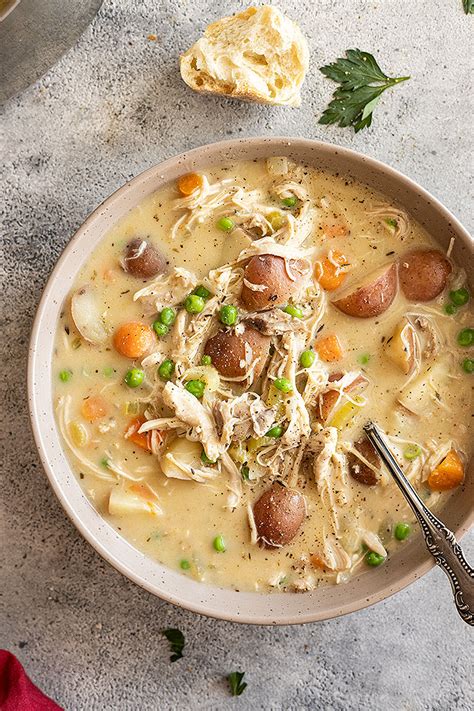 Creamy Chicken Stew Countryside Cravings