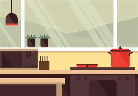 Download Kitchen Window View For Free Window View Vector Art