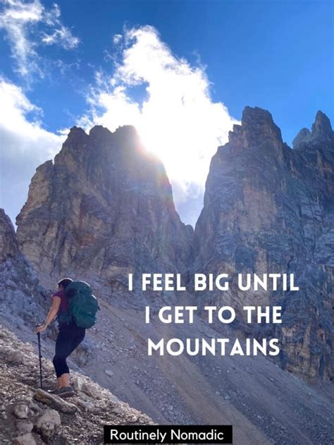 Perfect Mountain Captions For Routinely Nomadic