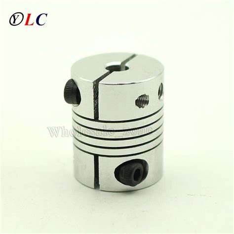 Aluminium Mm Cnc Motor Jaw Shaft Coupler Mm To Mm Flexible