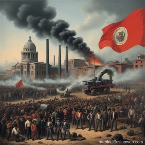 Industrial Revolution Impressions Stable Diffusion Online