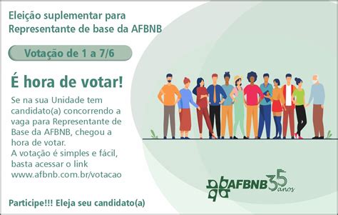 Elei O Suplementar Para Representante De Base Vota O Come A Hoje E