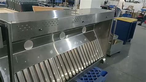 DR AIRE Commercial Kitchen Range Hood With ESP Filter Over 98