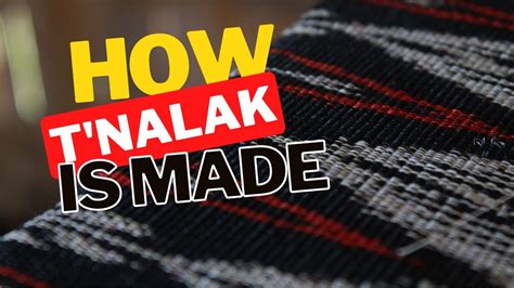 T'nalak Weaving Process | The Making of T'nalak Fabric of T'boli | T ...