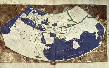 Map Of The Known World Picture Art Prints And Posters By Ptolemy