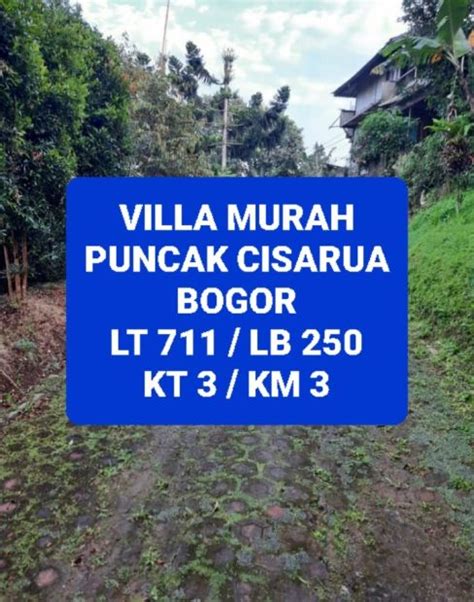 Villa Siap Huni Di Cisarua Puncak Bogor