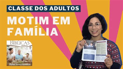 Lição 5 Motim em Família ADULTOS EBD CPAD YouTube