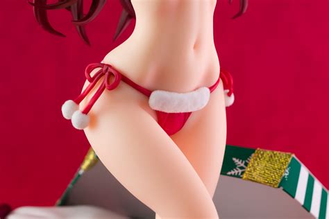 箱入り娘彼女お借りします 水原千鶴 サンタビキニdeふわもこフィギュア 2nd Xmasフィギュアレビュー fig memoR18