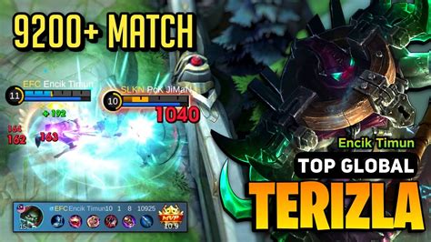 Terizla Best Build 2024 Terizla Top Global Gameplay Mobile Legends Youtube