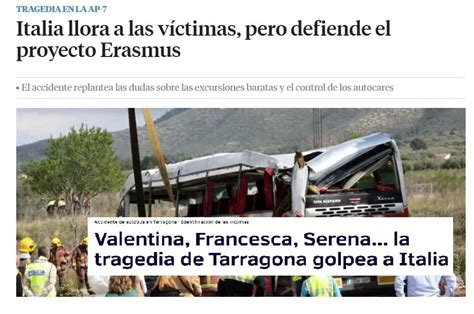 Sono Passati Sette Anni Dall Incidente D Autobus Di Tarragona In Spagna