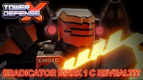 Tdx Eradicator Mark 1 C Reveal Youtube