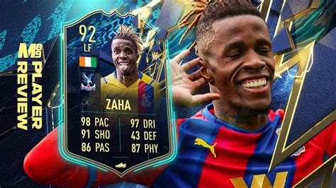 Tots Zaha Player Review Fifa Player Reviews Youtube