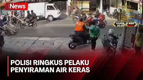 Polisi Ringkus Pelaku Penyiraman Air Keras Kepada Pelajar Di Jakarta