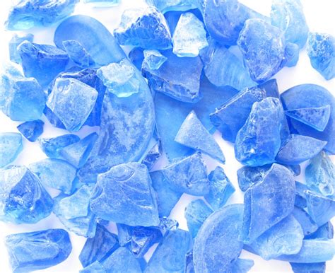 Sea Glass Cobalt Blue Tumbled Sea Glass Bulk Man Made Sea