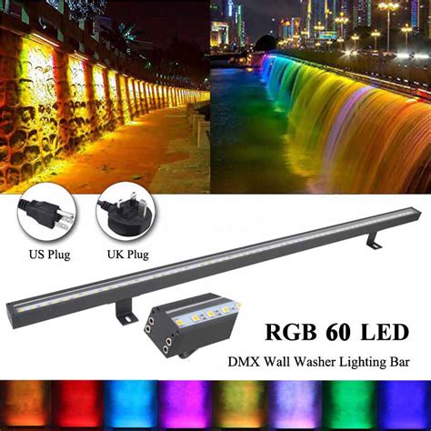 W Rgb Led Linear Wall Washer Lighting Outdoor Ip