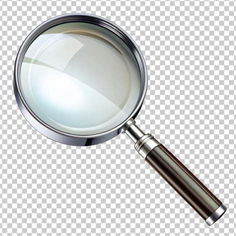 Premium Psd Magnifying Glass Transparent Background