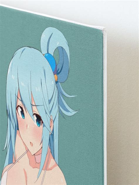 Sexy Aqua Hot Bikini Boobs Oppai Konosuba Anime Lewd Ecchi Hentai