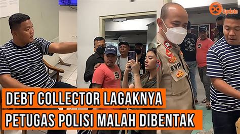 Arogan Sok Keras Lagi Viral Debt Collector Bentak Petugas Polisi Dan