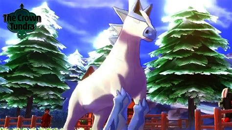 Finding The King S Steed Glastrier In Pokemon Sword And Shield Crown