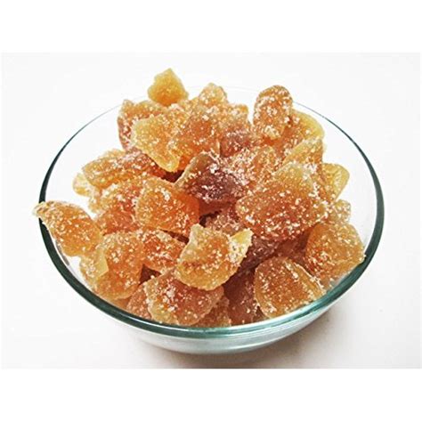 Crystallized Candied Ginger Chunks Unsulfured 1 Pound