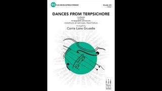 Dances From Terpsichore String Orchestra Conductor Score Parts