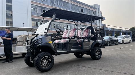 2023 New Design Golf Cart Vehicle Golf Carts Electric 6 Seater