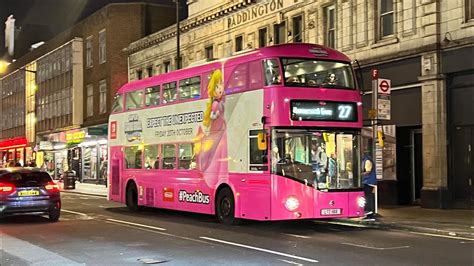 Princess Peach Bus Journey In 27 LTZ1168 LT168 Wrightbus New