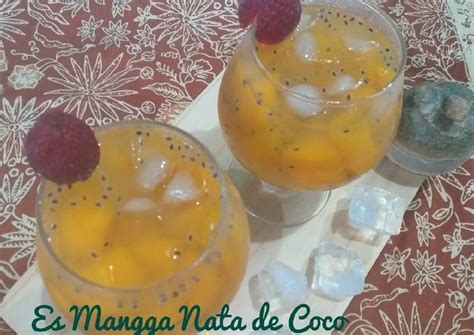 Resep Es Mangga Nata De Coco Oleh Liawati Iskandar Cookpad