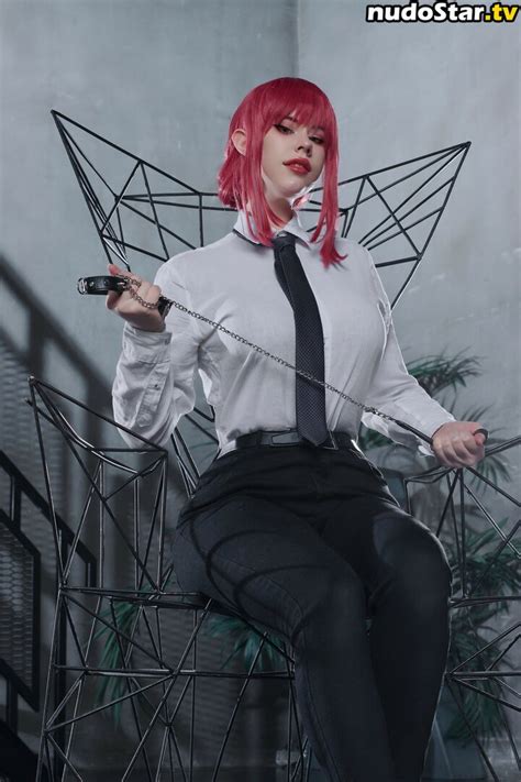 Chainsawman Himeno Cosplay Kobeni Makima Power Chainsaw En Nude Onlyfans Photo