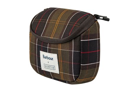 Barbour X Brompton Zip Pouch Brompton Bicycle Usa