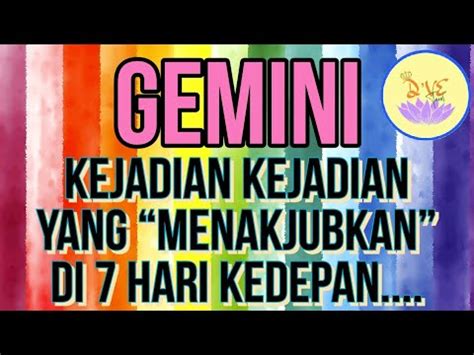 Zodiak Gemini Bersiaplah Hari Kedepan Kamu Akan Tarot Zodiak