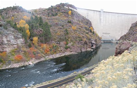 Dam Below Flaming Gorge Green River Flickr Photo Sharing