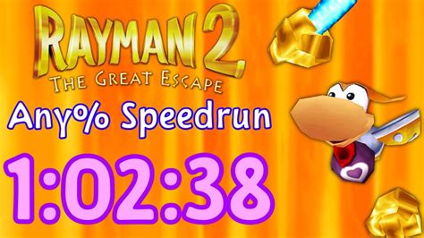 Rayman The Great Escape Any Speedrun Former Wr In Youtube