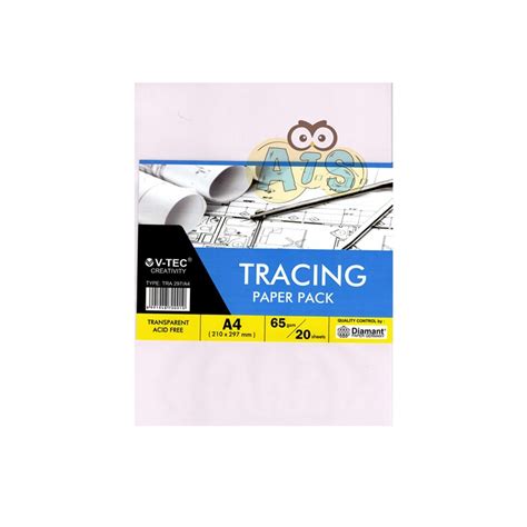 Jual Kertas Kalkir Tracing Paper A4 V TEC Shopee Indonesia