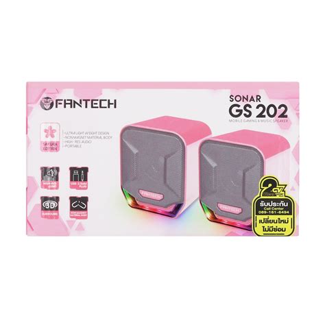 SPEAKER ลำโพง FANTECH SONAR GS202 MOBILE GAMING MUSIC SPEAKER