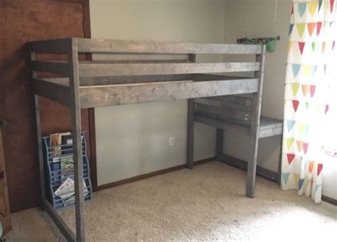 Diy Twin Loft Bed With Desk Atelier Yuwa Ciao Jp