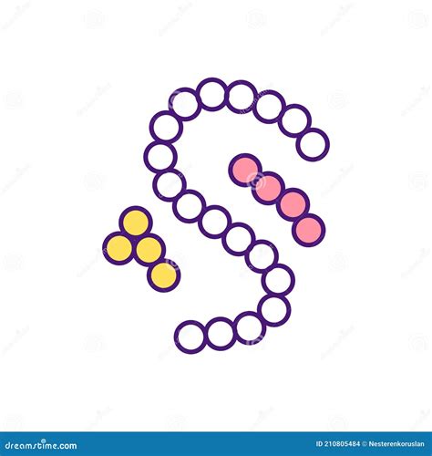 Strep Throat RGB Color Icon Stock Vector - Illustration of pharyngitis