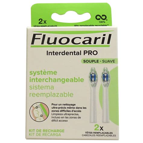 Fluocaril toothbrush refill 2 u. Interdental PRO Soft. - Tarraco Import ...